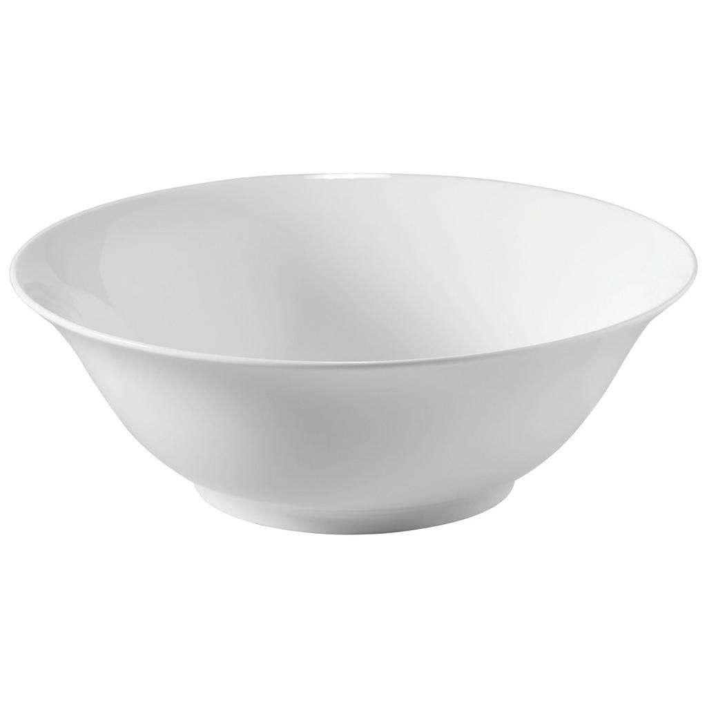 Novel SALATSCHÜSSEL Bone China Keramik, Weiß