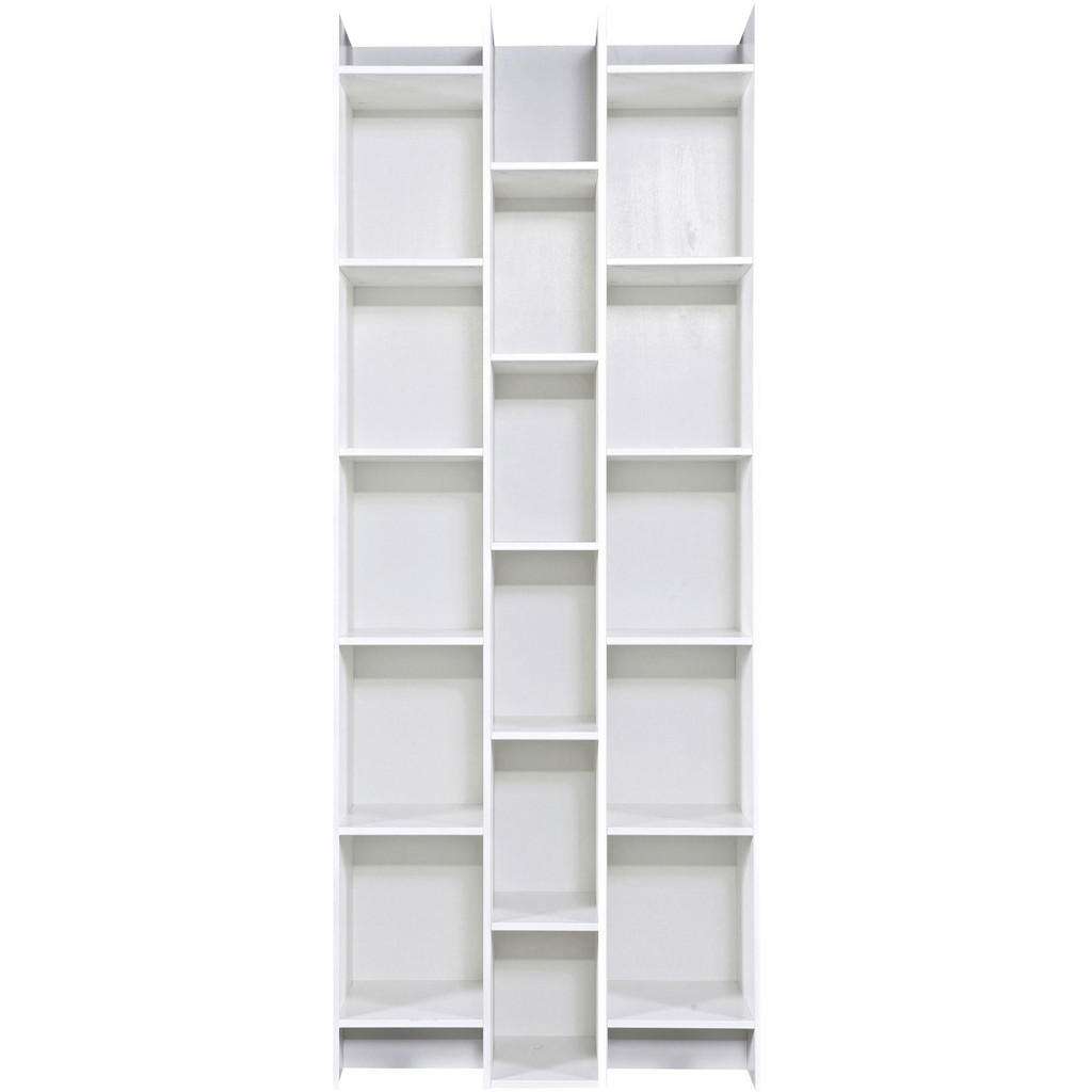 Carryhome REGAL Kiefer massiv Weiß