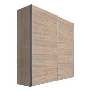Hom`in SCHWEBETÜRENSCHRANK 2-türig Beige