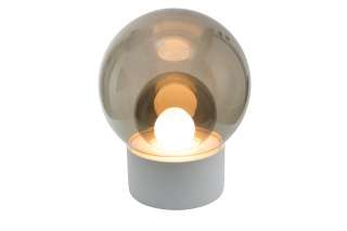 Pulpo - Boule Bodenleuchte Medium  - Smoky Grey Smoky Grey Inside - indoor