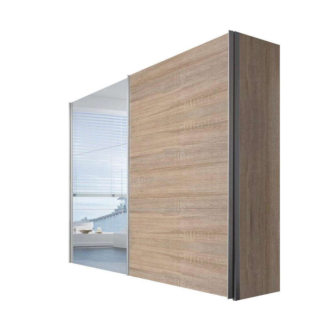 Hom`in SCHWEBETÜRENSCHRANK 2-türig Beige