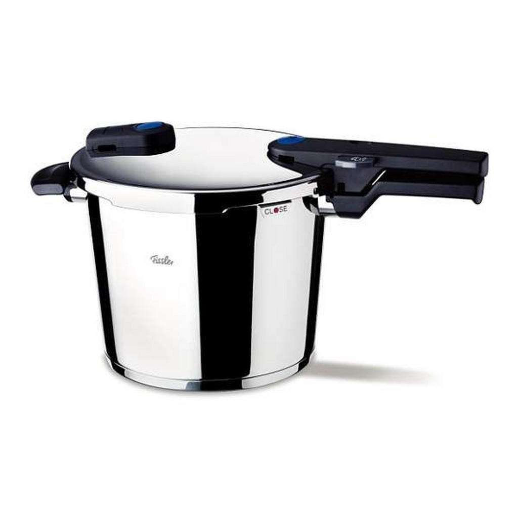 Fissler SCHNELLKOCHTOPF Edelstahl 8 L, Silber