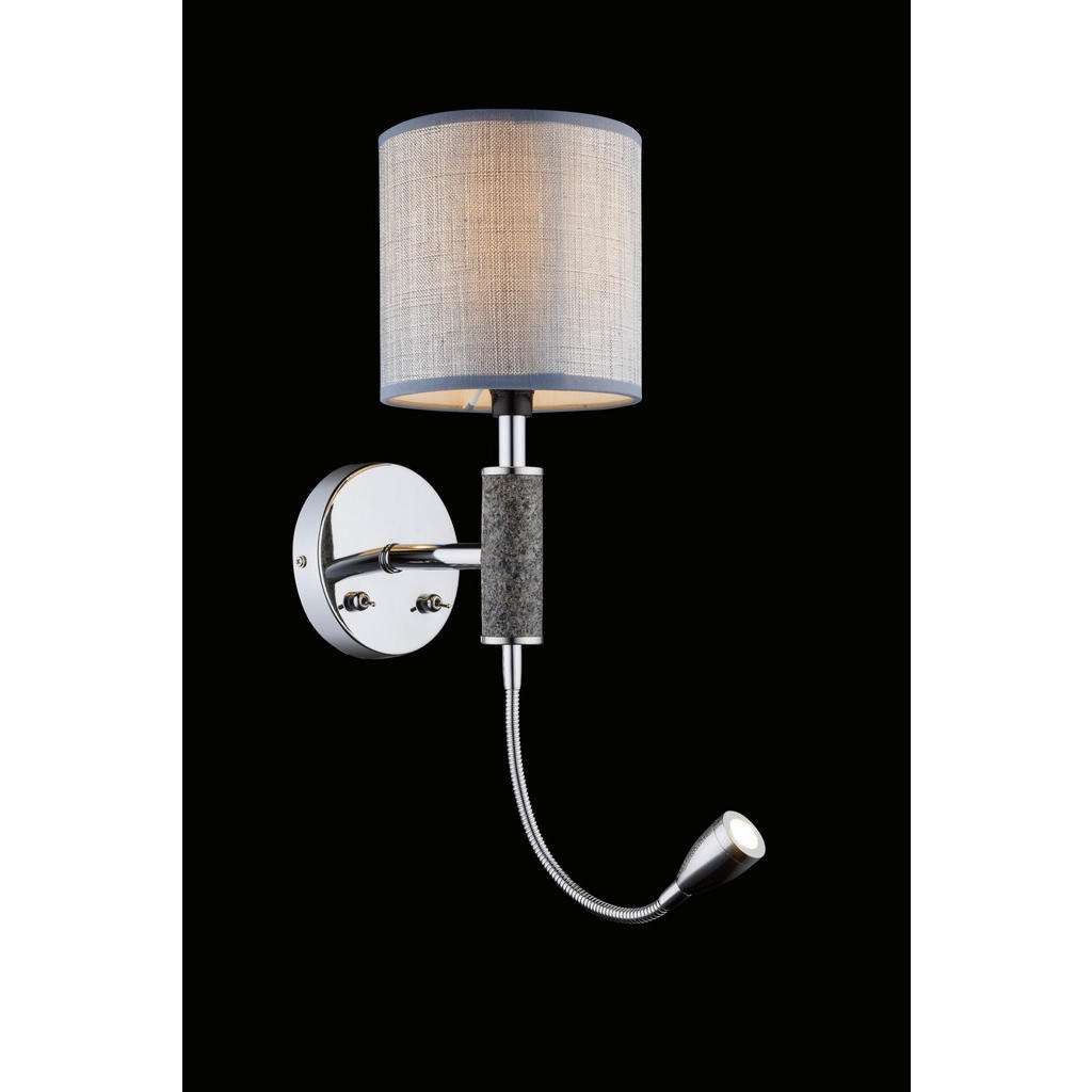 XXXL LED-WANDLEUCHTE, Grau