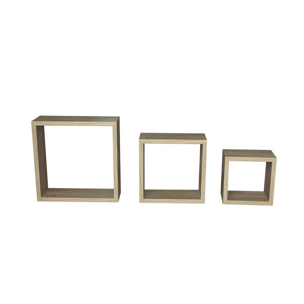 Carryhome WANDREGALSET 3-teilig Beige