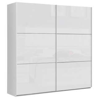 Carryhome SCHWEBETÜRENSCHRANK 2-türig Weiß