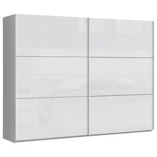 Carryhome SCHWEBETÜRENSCHRANK 2-türig Weiß