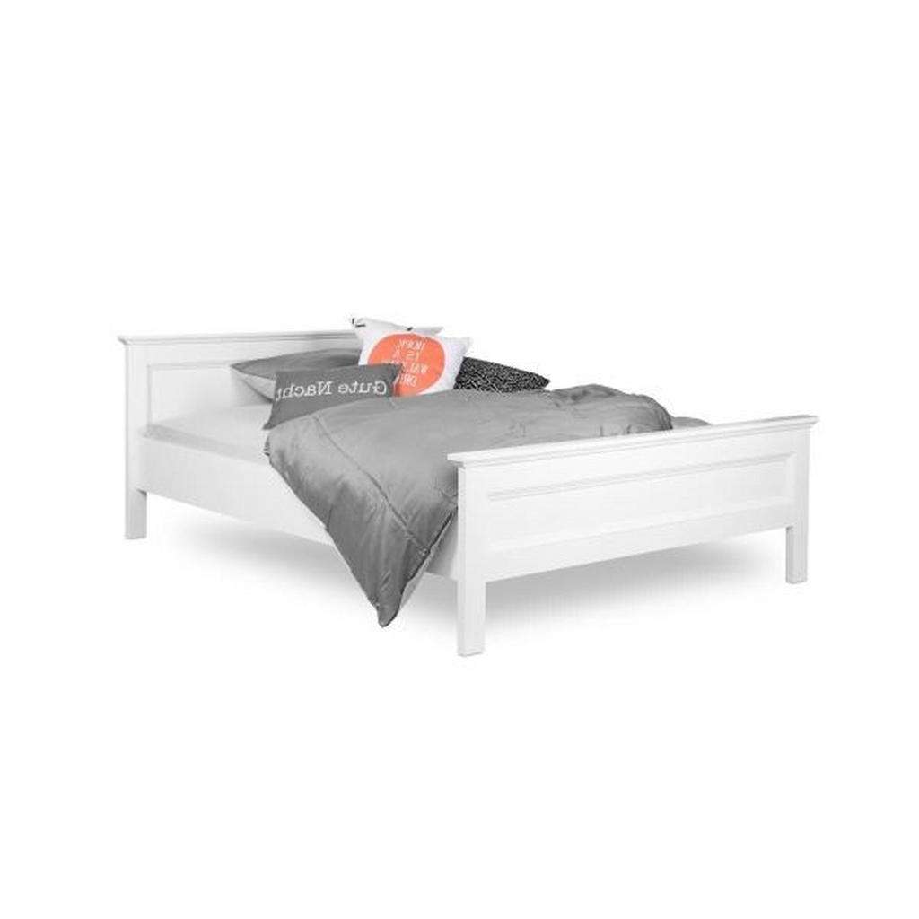 Carryhome BETT 140/200 cm, Weiß