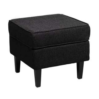 Carryhome HOCKER Webstoff Grau