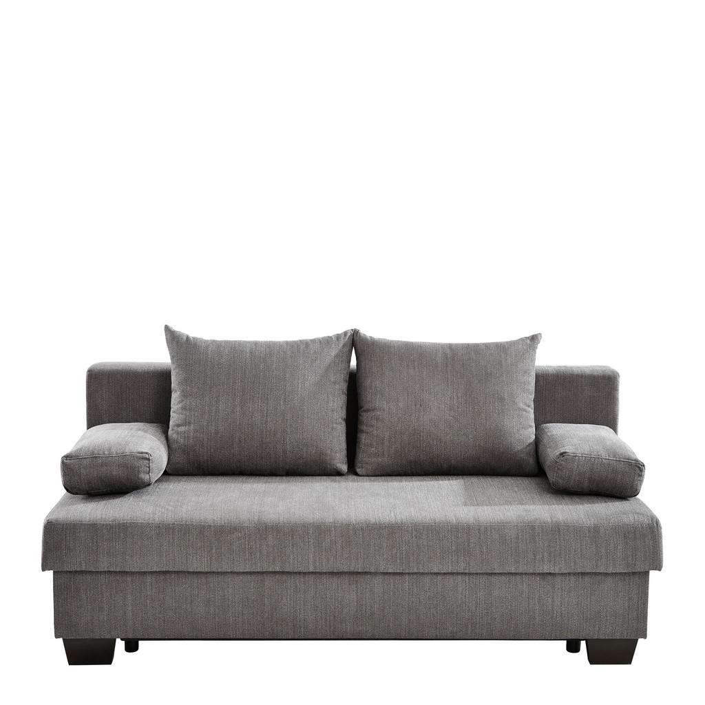 Xora SCHLAFSOFA Flachgewebe Grau