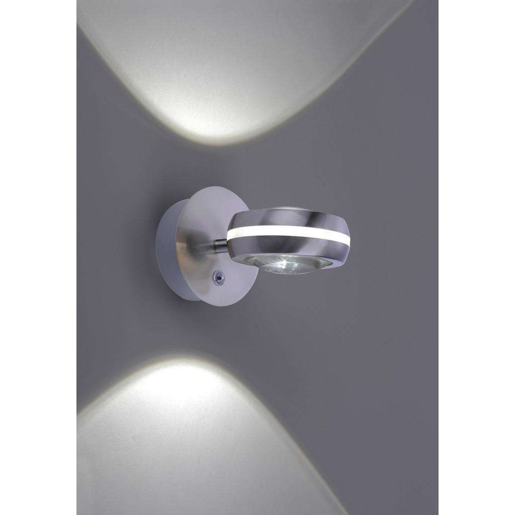 XXXL LED-WANDLEUCHTE, Grau