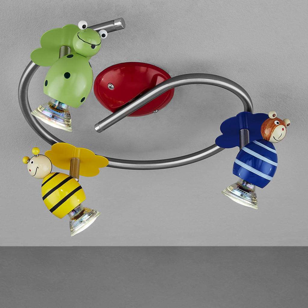 XXXL KINDERDECKENLEUCHTE, Mehrfarbig