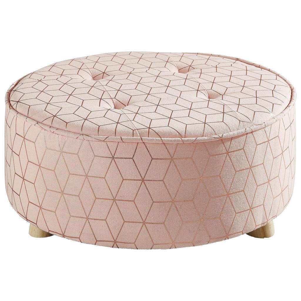 XXXL HOCKER Tanne Rosa, Braun