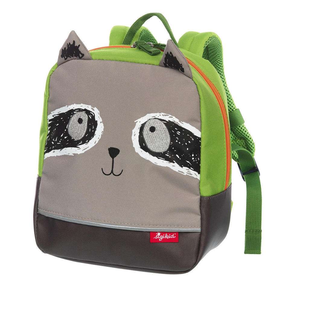Sigikid KINDERRUCKSACK, Grau, braun, Grün