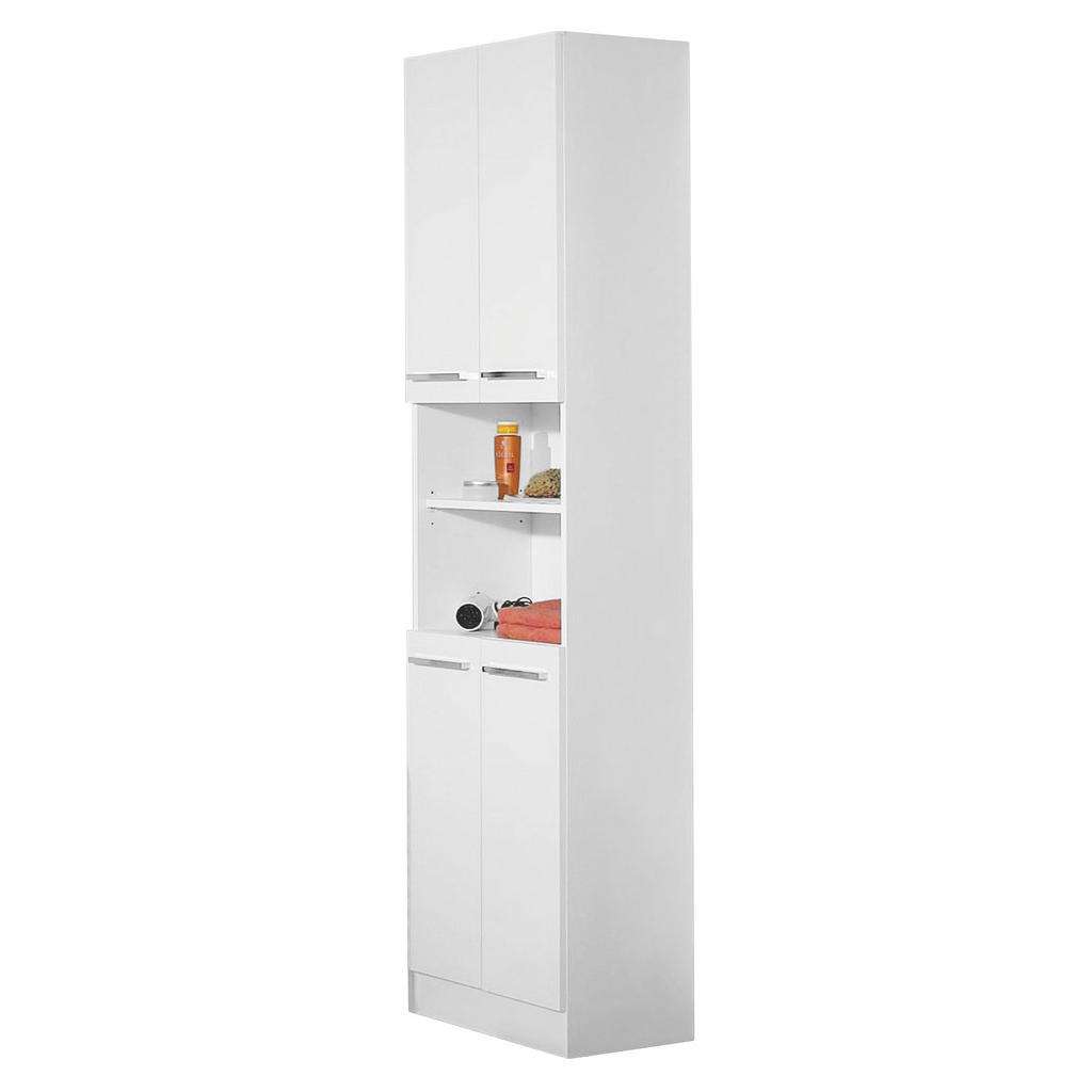 Carryhome HOCHSCHRANK Weiß