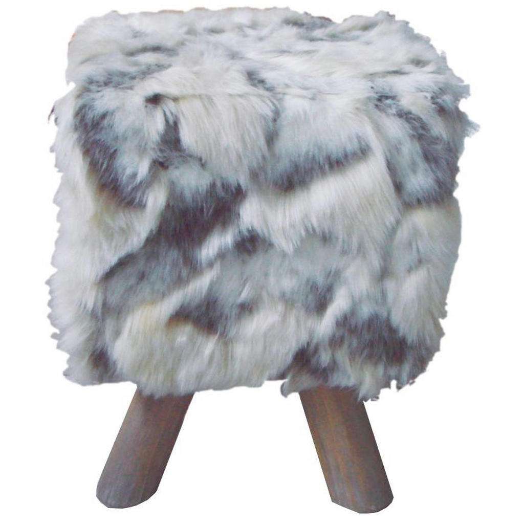 XXXL HOCKER Weiß