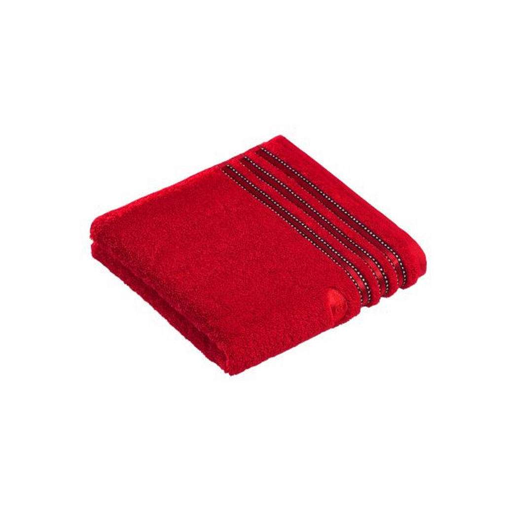 Vossen HANDTUCH 50/100 cm, Rot