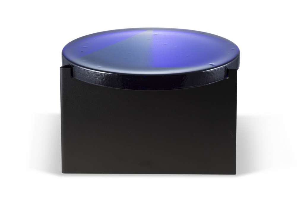 Pulpo - Alwa One Big Beistelltisch - Blau + Schwarz - indoor