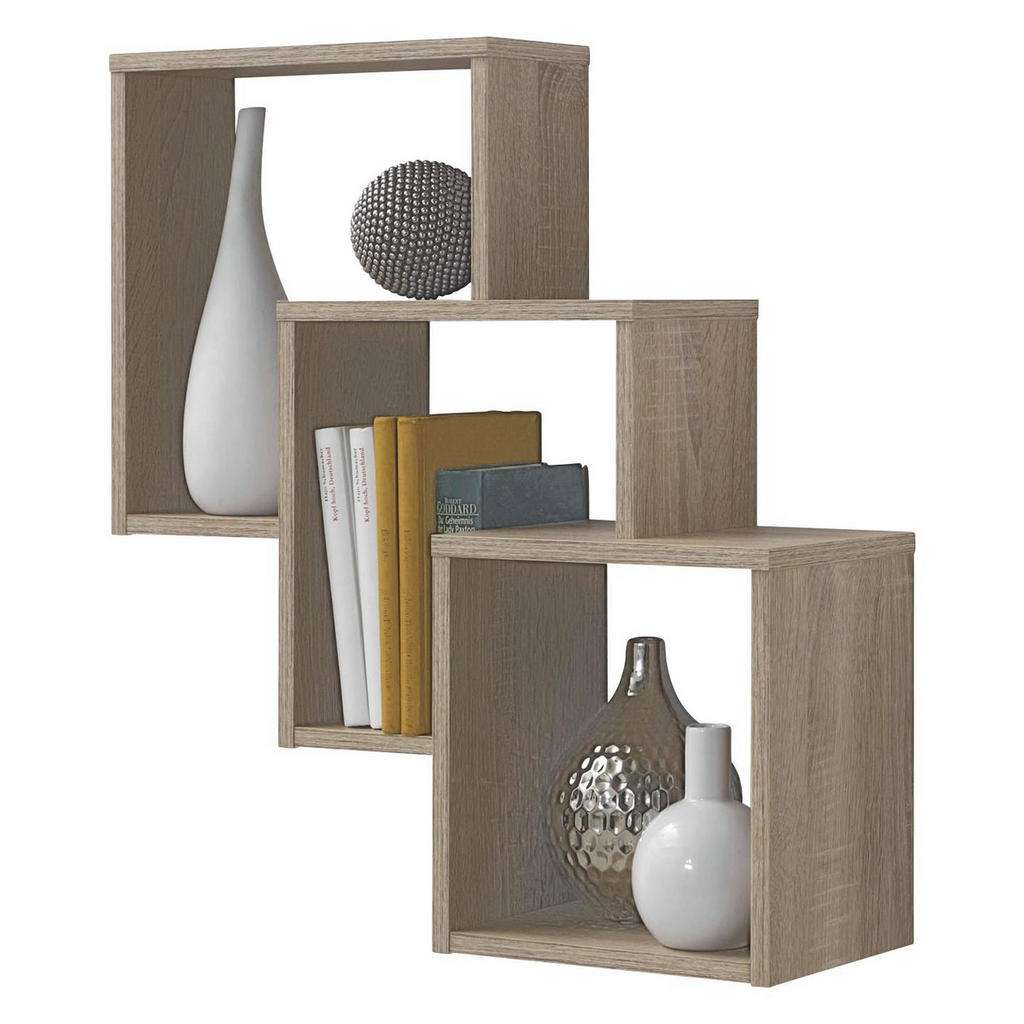 Carryhome WANDREGAL Eiche Braun