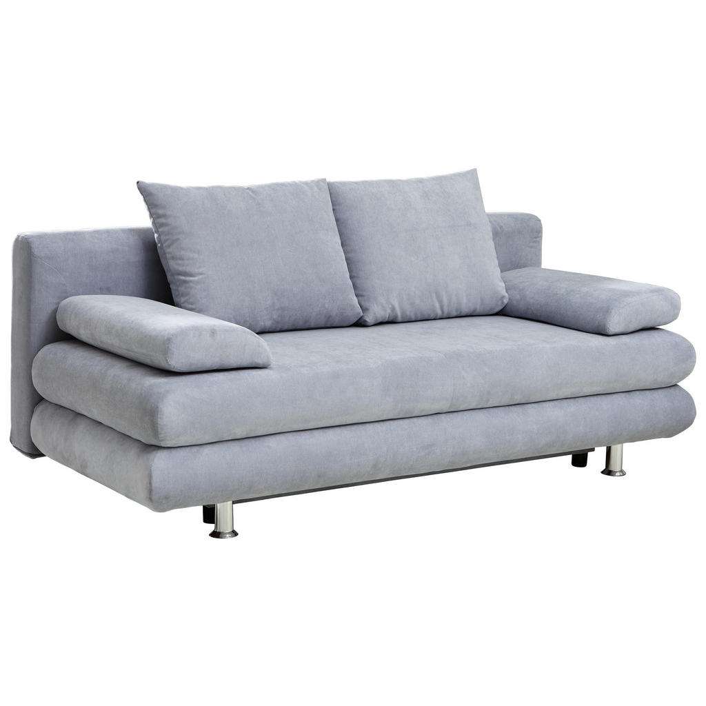 Carryhome SCHLAFSOFA Mikrofaser Blau