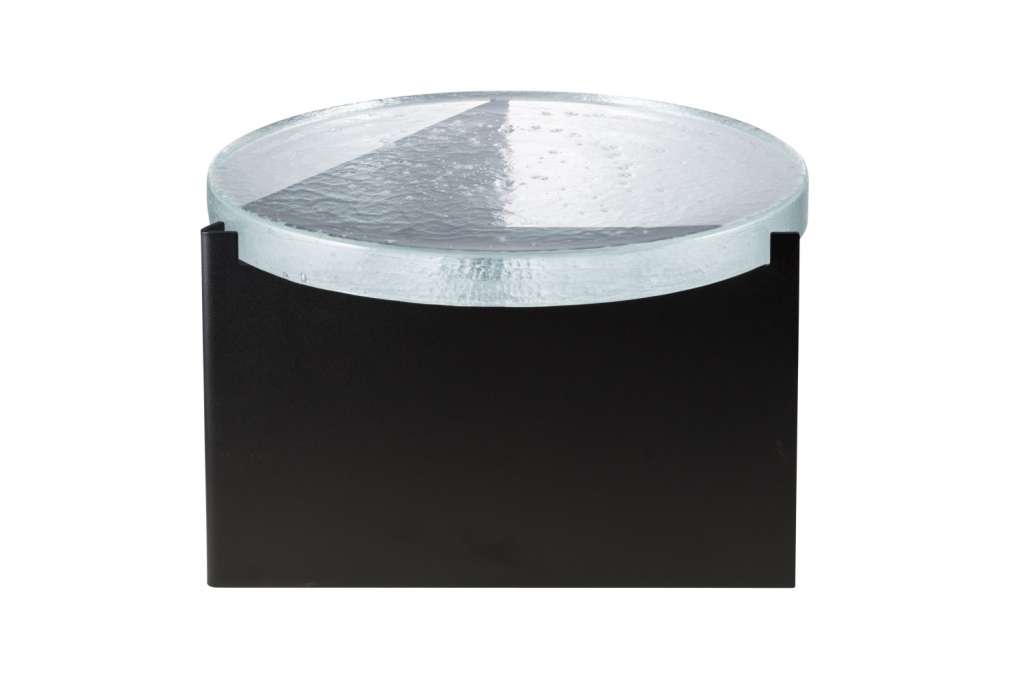Pulpo - Alwa One Big Beistelltisch - Transparent + Schwarz - indoor