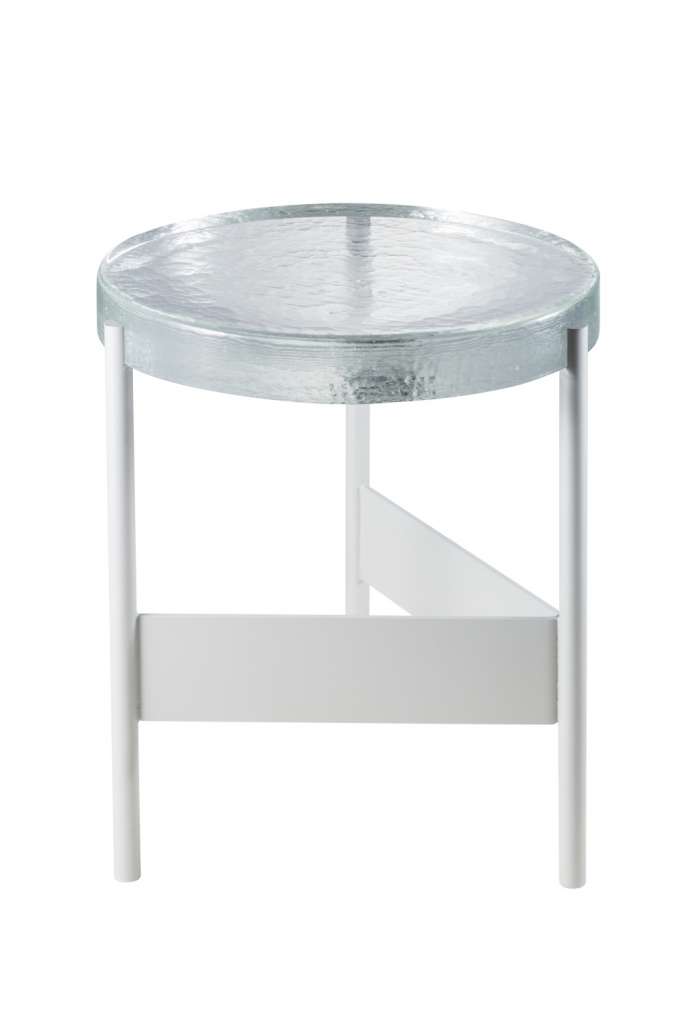 Pulpo - Alwa Two Beistelltisch - Transparent + Silber - indoor