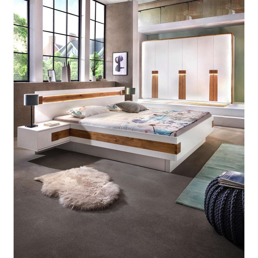 Dieter Knoll SCHLAFZIMMER Weiß, Braun