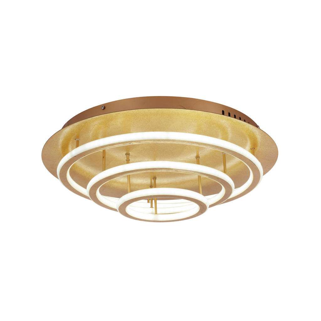 XXXL LED-DECKENLEUCHTE, Gold