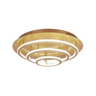 XXXL LED-DECKENLEUCHTE, Gold
