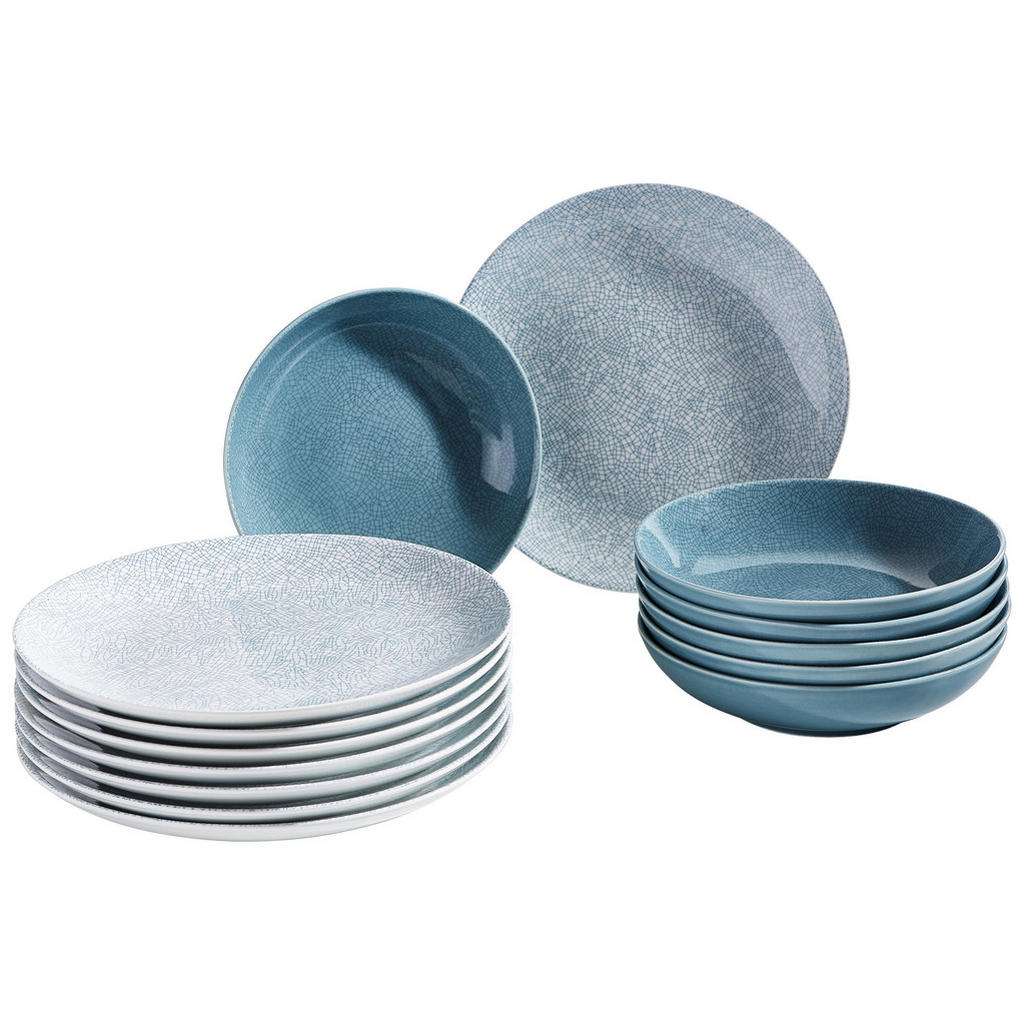 Landscape Porzellan TAFELSERVICE 12-teilig, Weiß