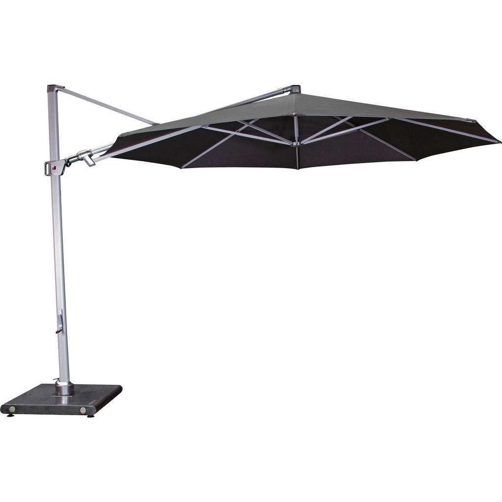 XXXL PENDELSCHIRM 340 cm Grau