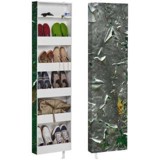 Carryhome MEHRZWECKSCHRANK Grau, Gold