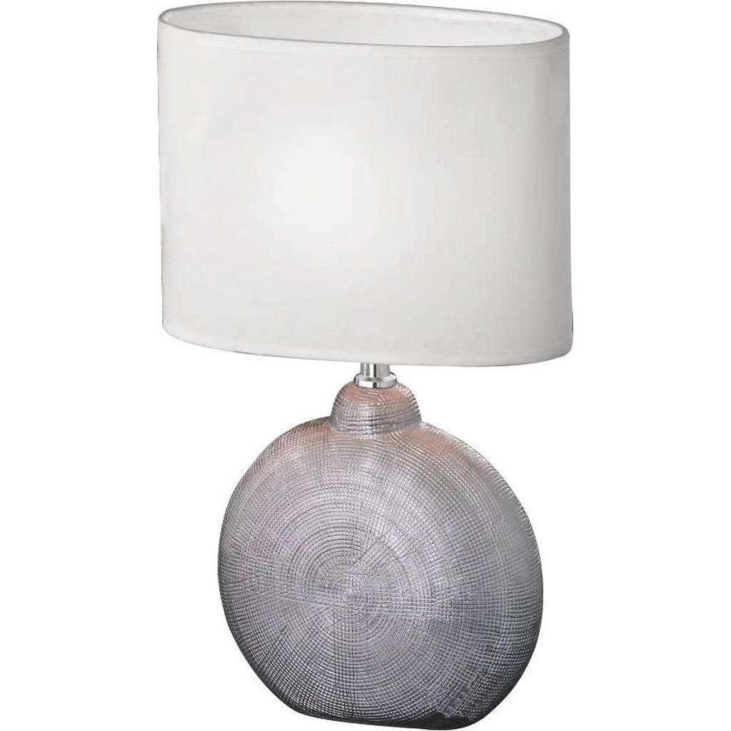Boxxx TISCHLEUCHTE, Weiß, Silber
