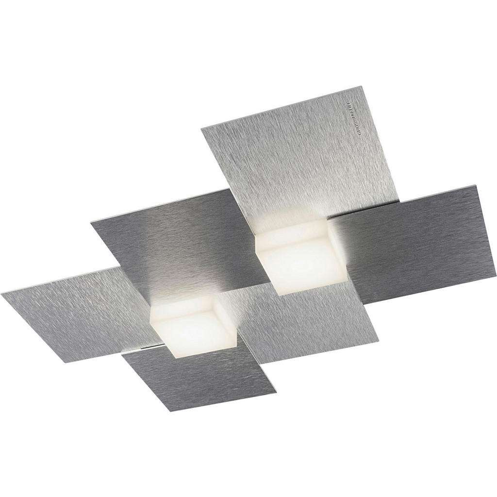 XXXL LED-DECKENLEUCHTE, Silber