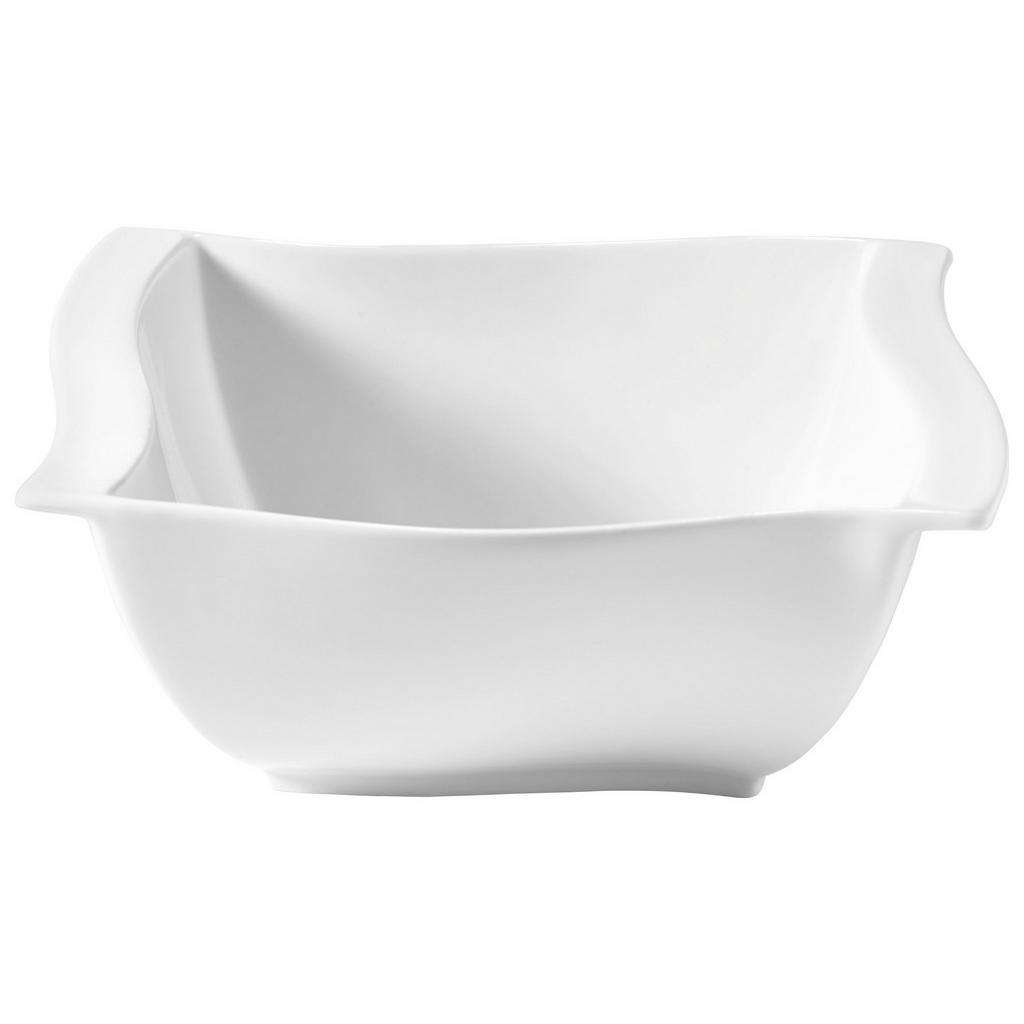 Novel SALATSCHÜSSEL Porzellan Keramik, Weiß