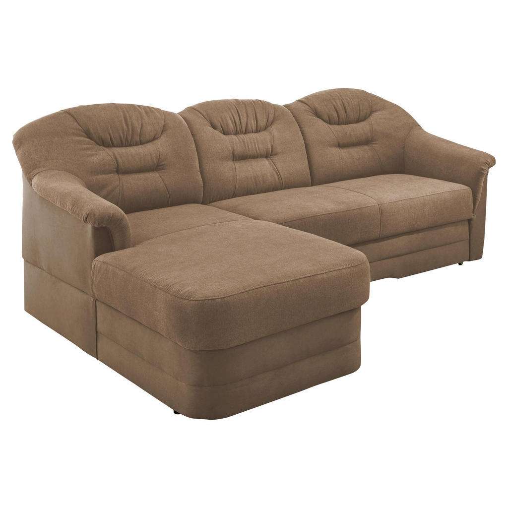 Cantus WOHNLANDSCHAFT Braun Mikrofaser