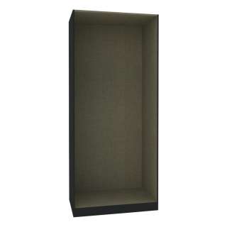 Hom`in KLEIDERSCHRANKKORPUS 91,1/210/56,5 cm, Grau