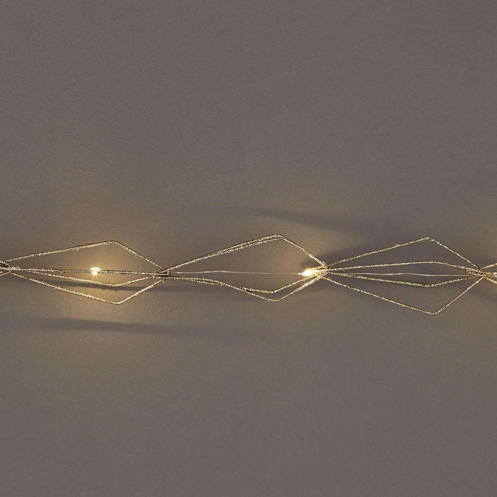 X-Mas LICHTERKETTE, Weiß