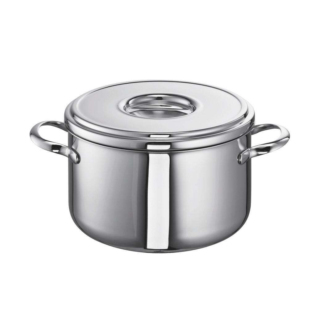 Schulte Ufer FLEISCHTOPF Edelstahl 4,5 L, Silber