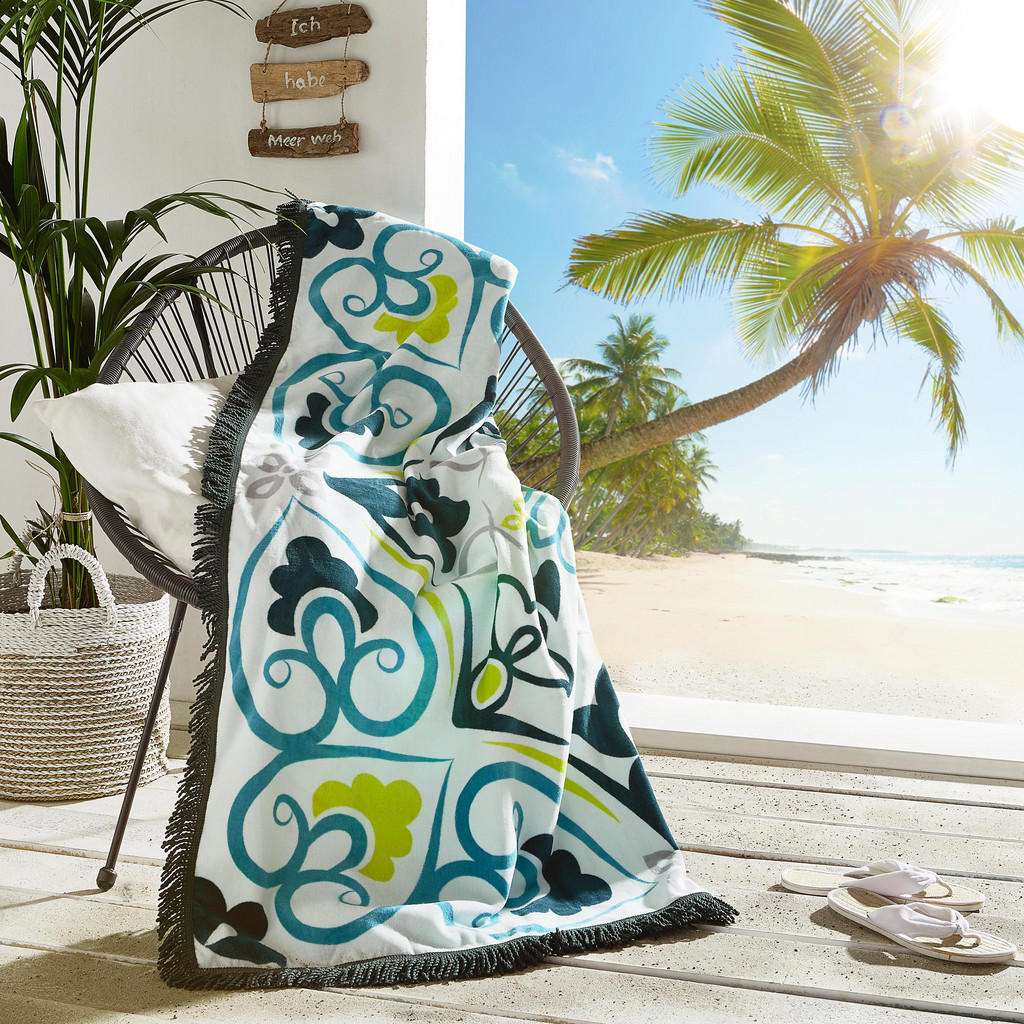 XXXL STRANDTUCH, Mehrfarbig