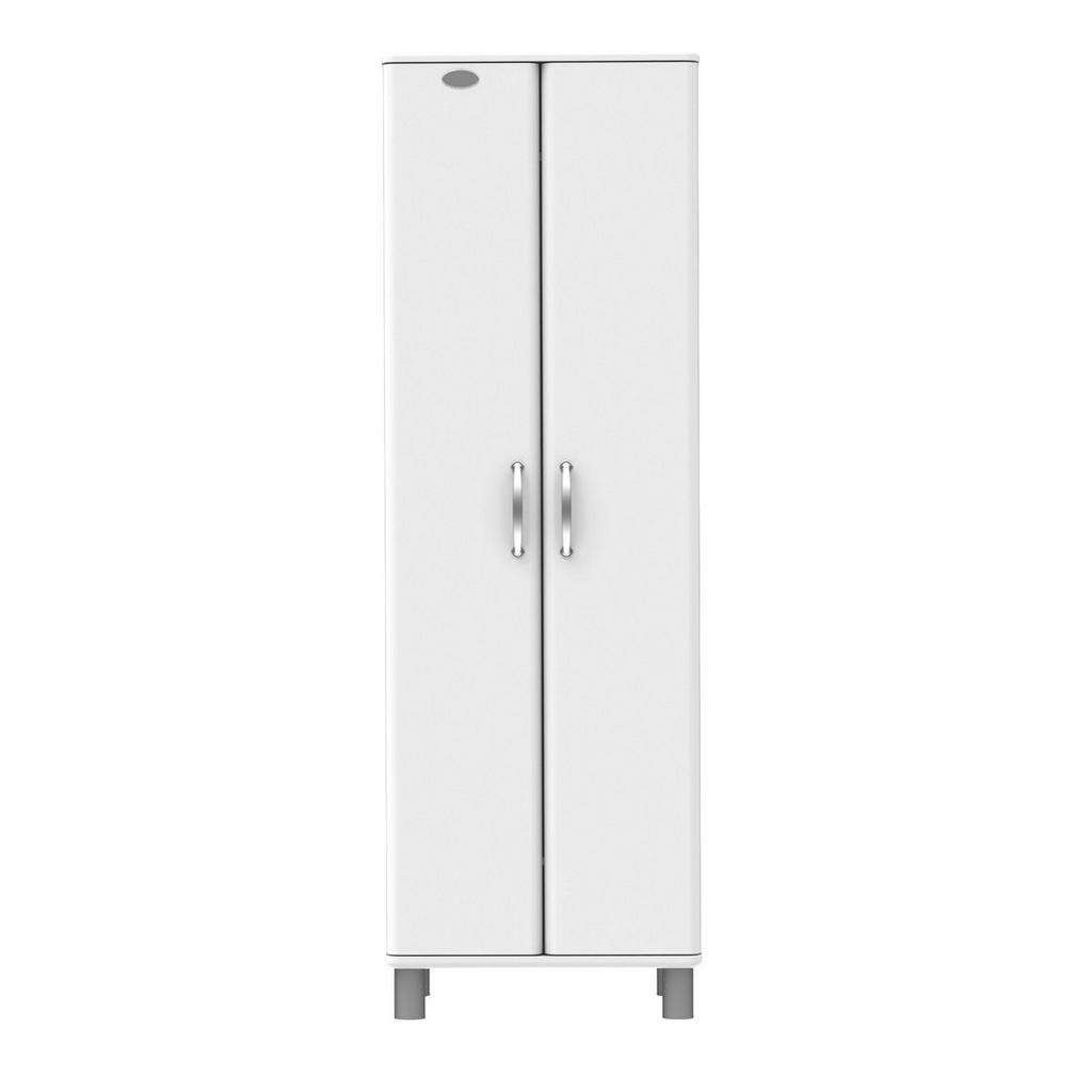 Carryhome GARDEROBENSCHRANK lackiert, Melamin Weiß