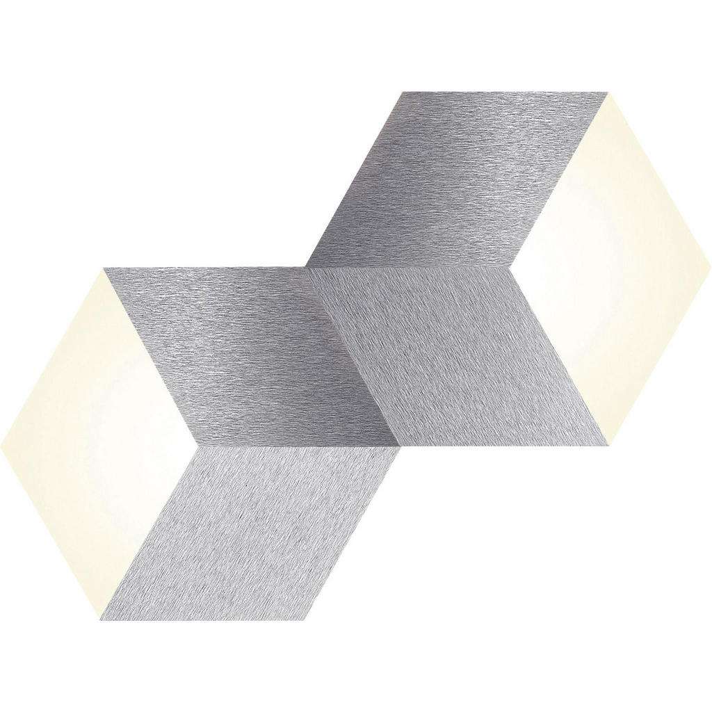 XXXL LED-DECKENLEUCHTE, Silber