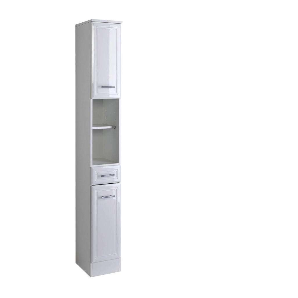 Carryhome HOCHSCHRANK Weiß