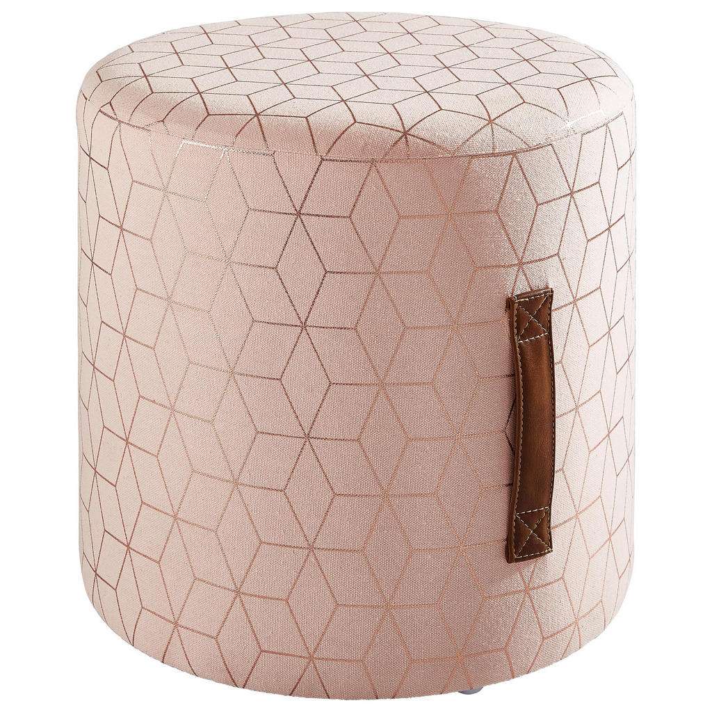 XXXL HOCKER Tanne Rosa