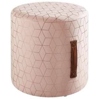 XXXL HOCKER Tanne Rosa