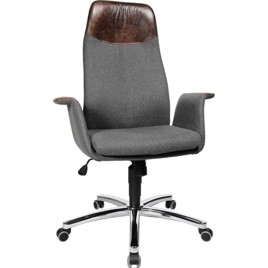 Xora JUGENDDREHSTUHL Webstoff Braun