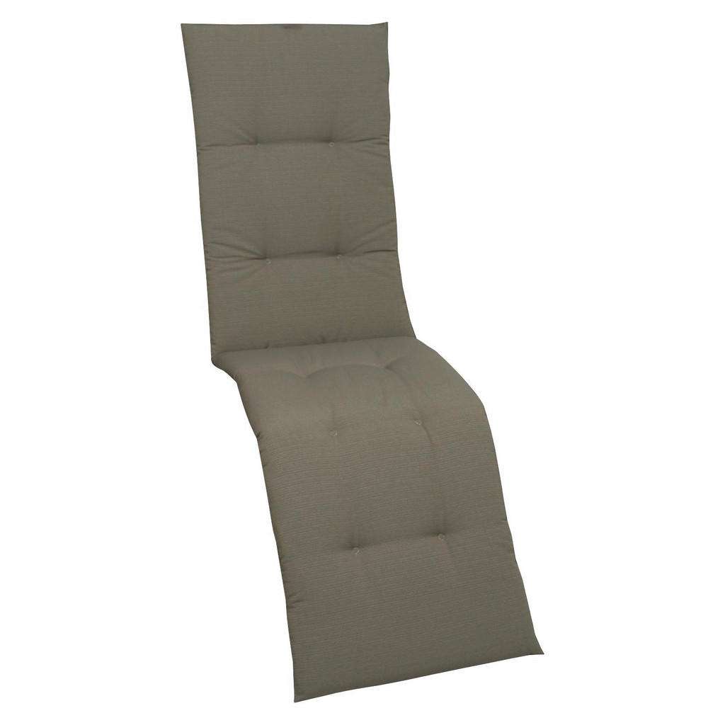 XXXL RELAXSESSELAUFLAGE Uni, Braun