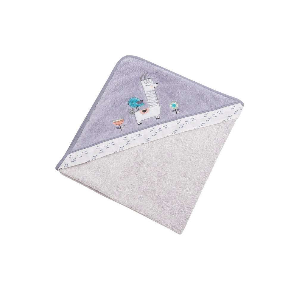 Bebe's Collection KAPUZENBADETUCH, Grau