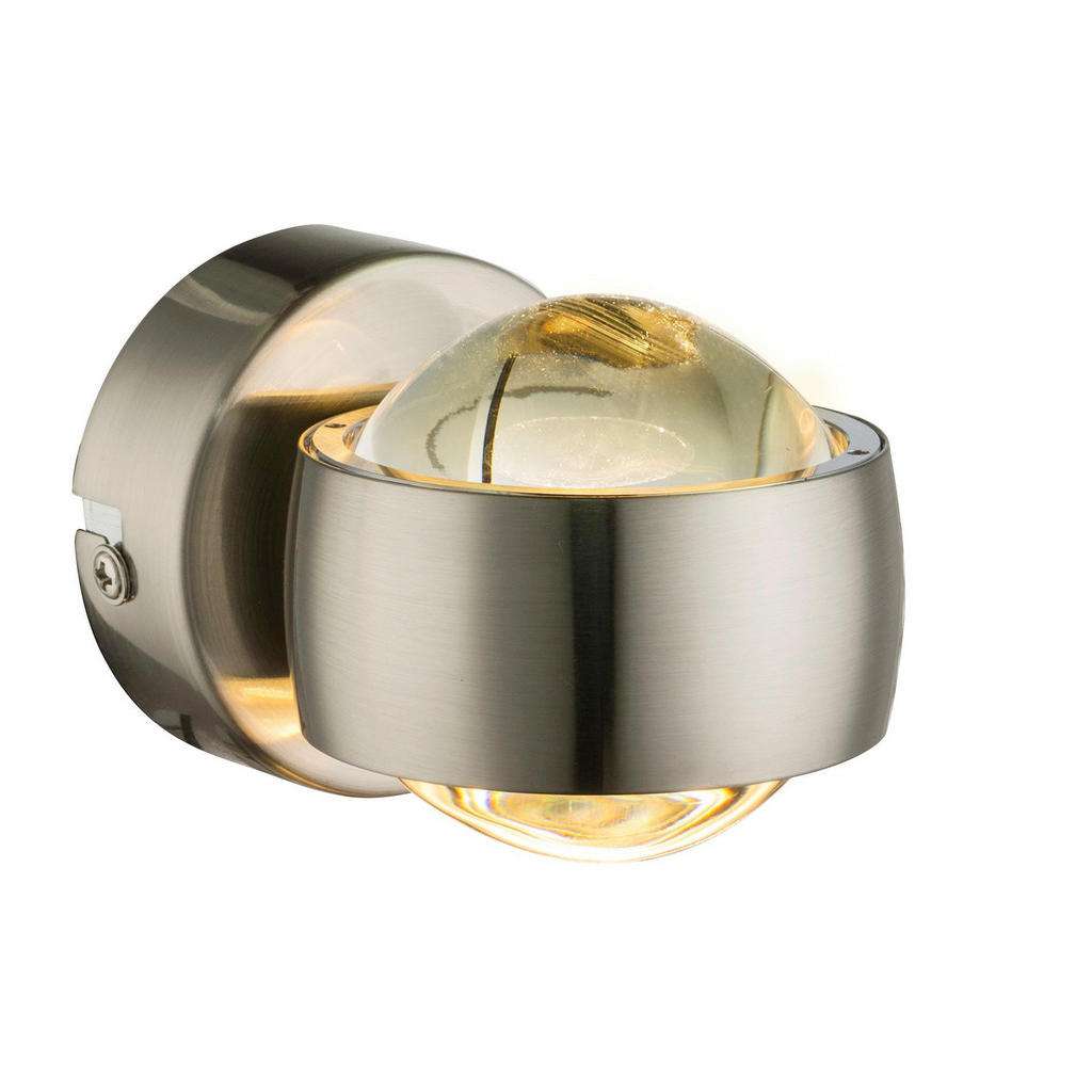 XXXL LED-WANDLEUCHTE, Silber