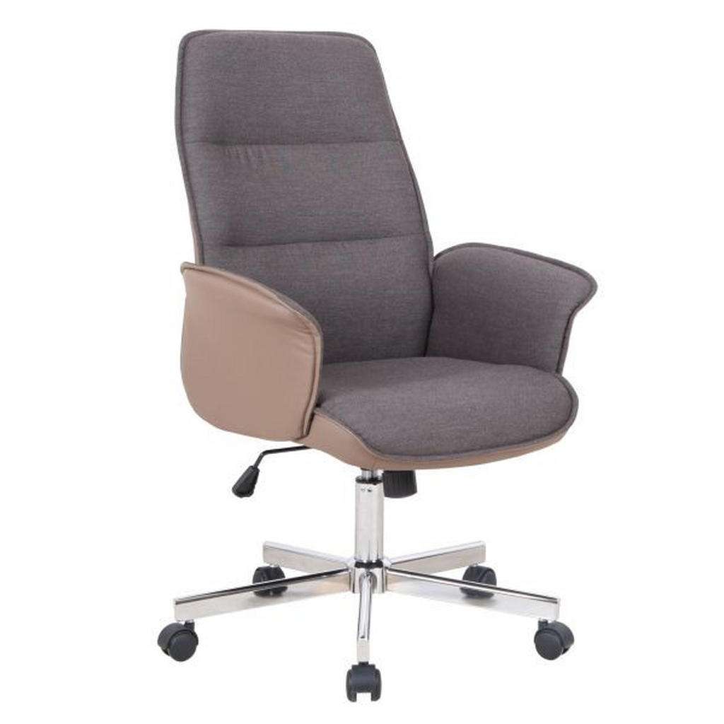 Carryhome CHEFSESSEL Lederlook Braun