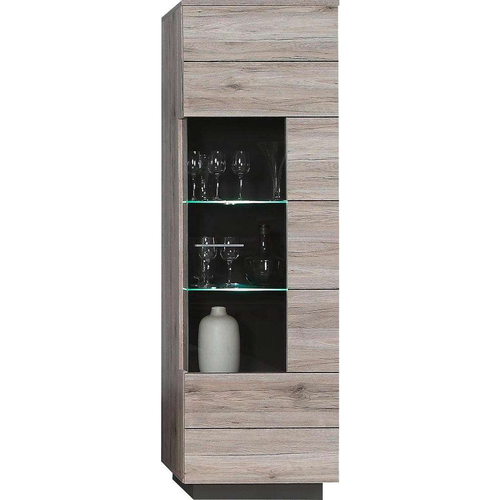 Hom`in VITRINE Grau, Braun, Beige